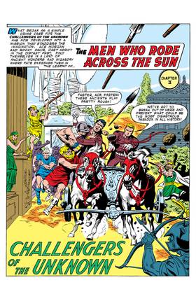 Read Challengers of the Unknown (1958-)  4 Page 8 in English