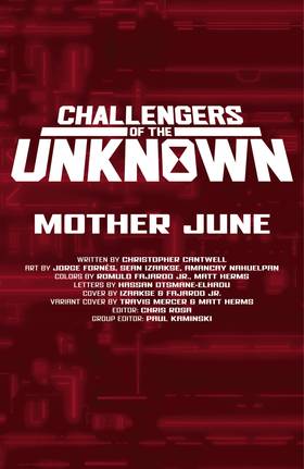 Read Challengers of the Unknown (2024-)  3 Page 6 in English