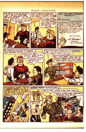 Read Comic Cavalcade (1942-)  9 Page 3 in English