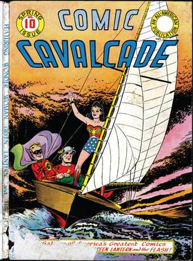 Read Comic Cavalcade (1942-)  10 Page 1 in English