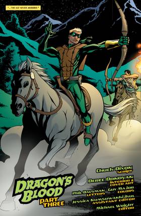 Read Connor Hawke: Dragon's Blood (2006-)  3 Page 4 in English