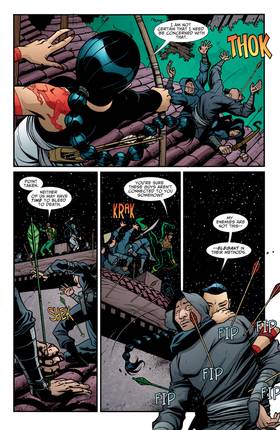 Read Connor Hawke: Dragon's Blood (2006-)  4 Page 5 in English