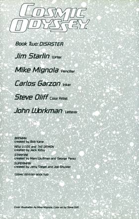 Read Cosmic Odyssey (1988-1989)  3 Page 2 in English