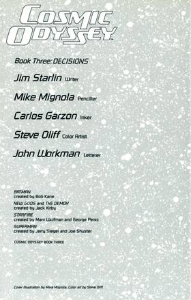 Read Cosmic Odyssey (1988-1989)  4 Page 2 in English