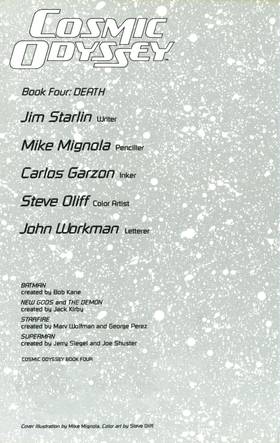 Read Cosmic Odyssey (1988-1989)  5 Page 2 in English