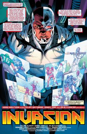 Read Cyborg (2015-2016)  14 Page 3 in English