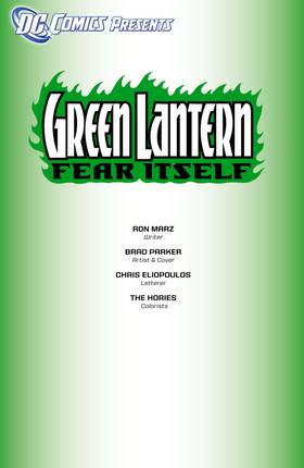 Read DC Comics Presents: Green Lantern Fear Itself (2011-)  1 Page 2 in English