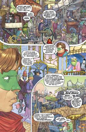 Read DC Comics Presents: Green Lantern, Willworld (2011-)  1 Page 8 in English