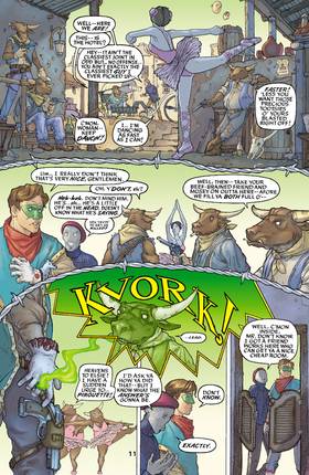 Read DC Comics Presents: Green Lantern, Willworld (2011-)  1 Page 9 in English