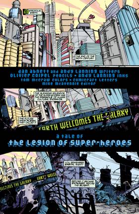 Read DC Comics Presents: Legion of Super-Heroes - Legion of the Damned (2011-)  1 Page 2 in English