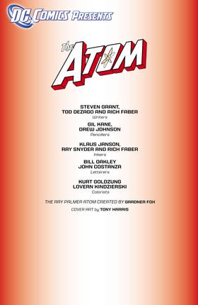 Read DC Comics Presents: The Atom (2011-)  1 Page 2 in English