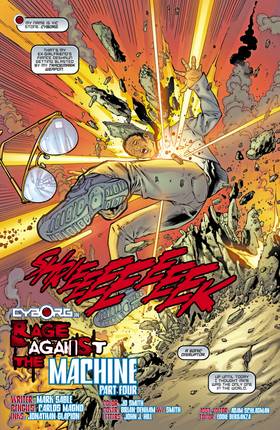 Read DC Special Cyborg (2008-)  4 Page 2 in English