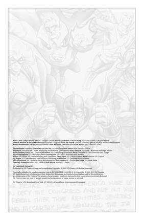 Read DC Universe: Legacies  1 Page 4 in English