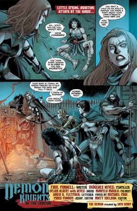 Read Demon Knights (2011-2013)  8 Page 2 in English