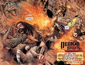 Read Demon Knights (2011-2013)  5 Page 3 in English