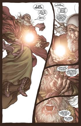 Read Demon Knights (2011-2013)  7 Page 4 in English