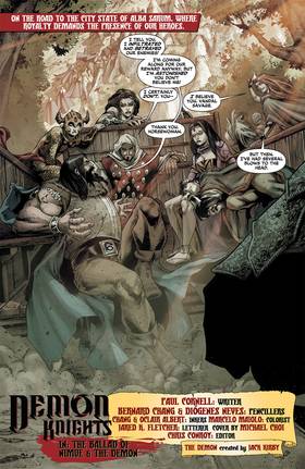 Read Demon Knights (2011-2013)  11 Page 2 in English