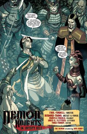Read Demon Knights (2011-2013)  17 Page 2 in English