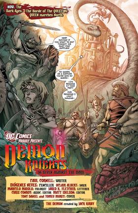 Read Demon Knights (2011-2013)  4 Page 8 in English