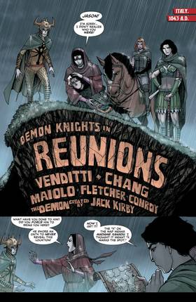 Read Demon Knights (2011-2013)  21 Page 2 in English