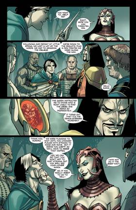 Read Demon Knights (2011-2013)  17 Page 3 in English