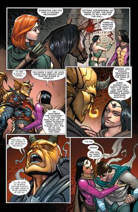Read Demon Knights (2011-2013)  24 Page 3 in English