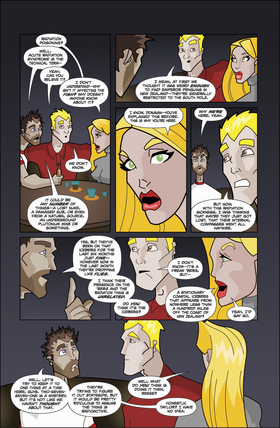 Read Back to Mysterious Island  1 Page 8 in English
