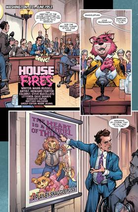 Read Exit Stage Left: The Snagglepuss Chronicles (2018-)  1 Page 5 in English