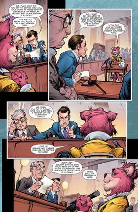 Read Exit Stage Left: The Snagglepuss Chronicles (2018-)  1 Page 6 in English
