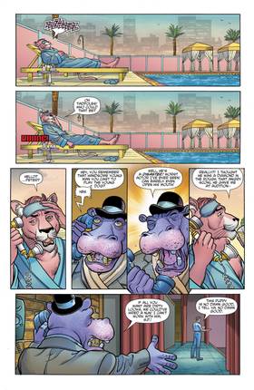 Read Exit Stage Left: The Snagglepuss Chronicles (2018-)  4 Page 6 in English