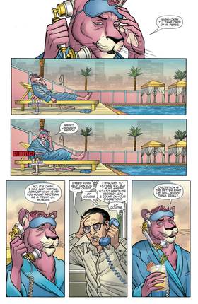 Read Exit Stage Left: The Snagglepuss Chronicles (2018-)  4 Page 7 in English