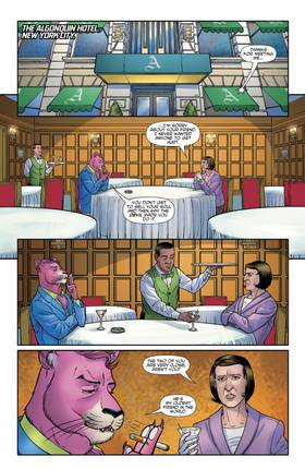 Read Exit Stage Left: The Snagglepuss Chronicles (2018-)  6 Page 7 in English