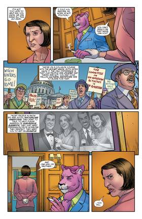 Read Exit Stage Left: The Snagglepuss Chronicles (2018-)  6 Page 8 in English
