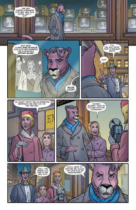 Read Exit Stage Left: The Snagglepuss Chronicles (2018-)  7 Page 9 in English
