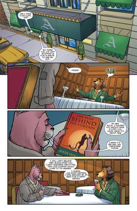 Read Exit Stage Left: The Snagglepuss Chronicles (2018-)  7 Page 10 in English