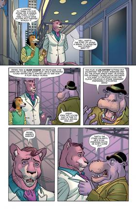 Read Exit Stage Left: The Snagglepuss Chronicles (2018-)  3 Page 7 in English