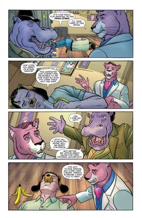 Read Exit Stage Left: The Snagglepuss Chronicles (2018-)  3 Page 8 in English