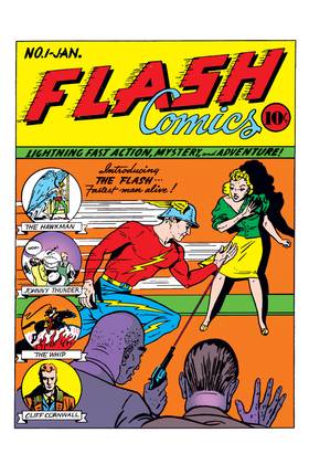 Read Flash Comics (1940-)  1 Page 1 in English