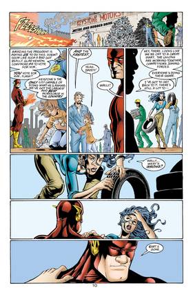 Read Flash: Our Worlds at War (2001-)  1 Page 10 in English