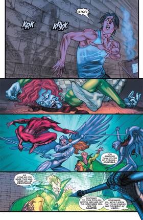 Read Flashpoint: Deadman and the Flying Graysons (2011-)  3 Page 10 in English