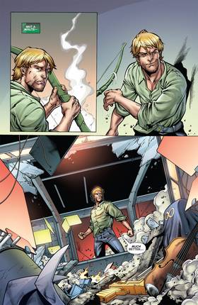 Read Flashpoint: Green Arrow Industries (2011-)  1 Page 8 in English
