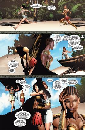 Read Flashpoint: Wonder Woman and the Furies (2011-)  1 Page 3 in English