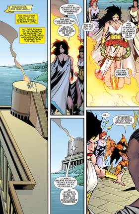 Read Flashpoint: Wonder Woman and the Furies (2011-)  2 Page 4 in English