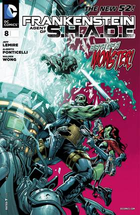 Read Frankenstein, Agent of SHADE (2011-)  9 Page 1 in English