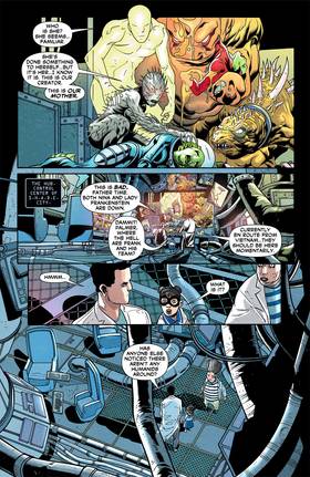 Read Frankenstein, Agent of SHADE (2011-)  8 Page 3 in English