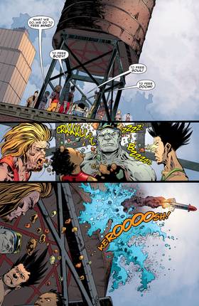 Read Frankenstein, Agent of SHADE (2011-)  17 Page 3 in English