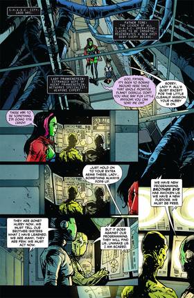 Read Frankenstein, Agent of SHADE (2011-)  7 Page 10 in English