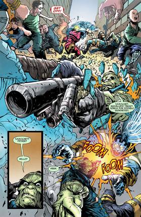 Read Frankenstein, Agent of SHADE (2011-)  6 Page 9 in English