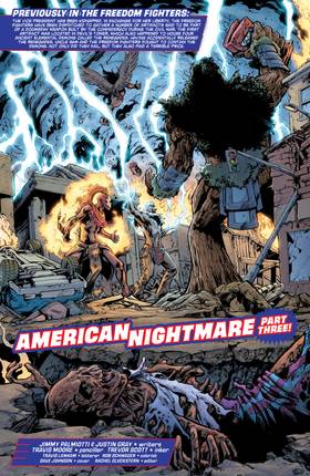 Read Freedom Fighters (2010-)  3 Page 2 in English