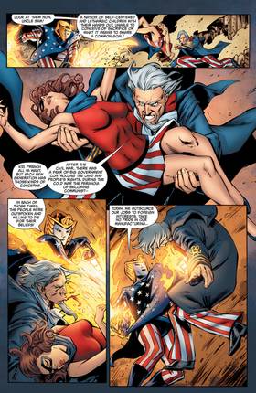 Read Freedom Fighters (2010-)  8 Page 5 in English